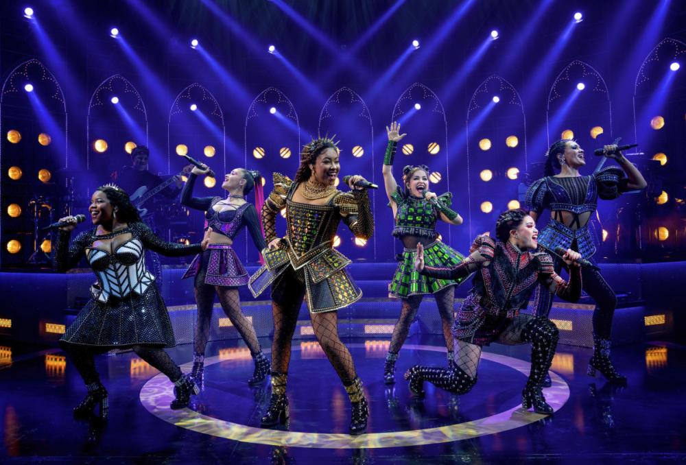 A Broadway In Scranton promotional photo for Six: The Musical