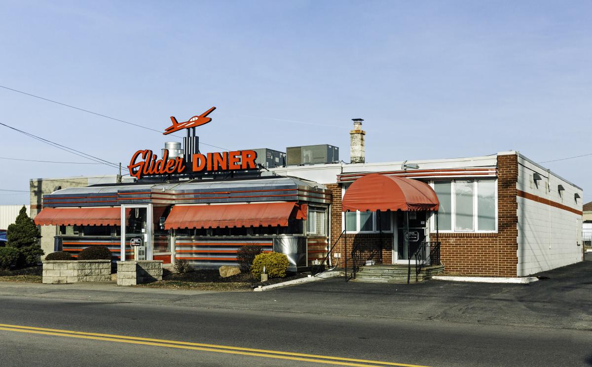 The Glider Diner in Scranton, PA