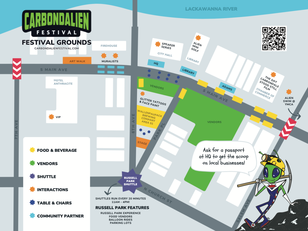 Carbondalien Festival Festival Grounds Map 2025