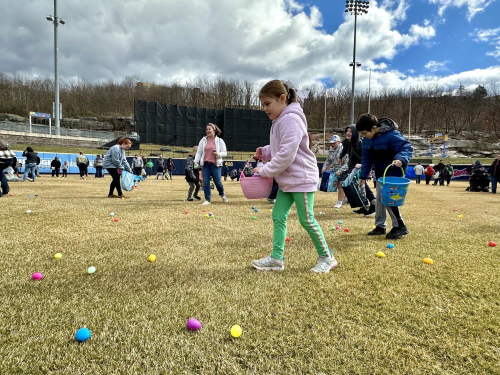 Abilities 21 Easter Egg Hunt at PNC Field