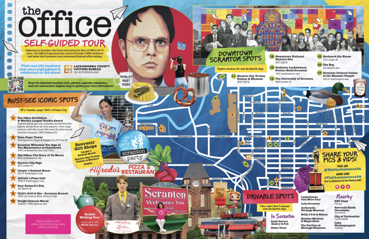 The Office Self-Guided Tour Map (2025)