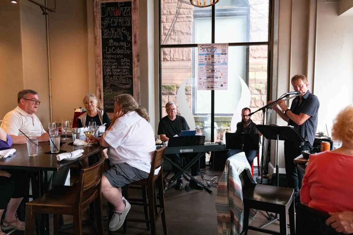 The Scranton Jazz Festival at Bar Pazzo in Downtown Scranton