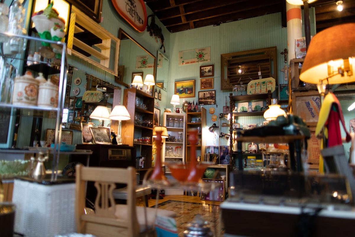 The interior of On&On in Scranton, PA