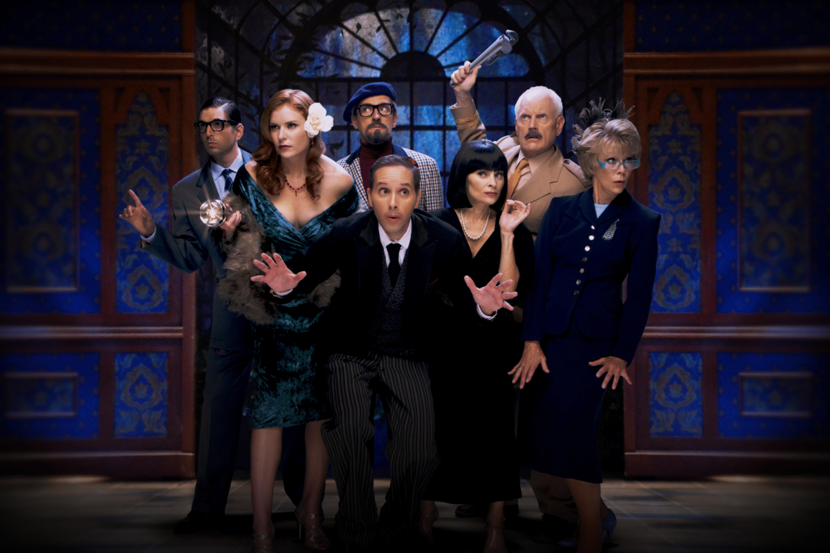A Broadway In Scranton promotional photo for Clue: Live on Stage