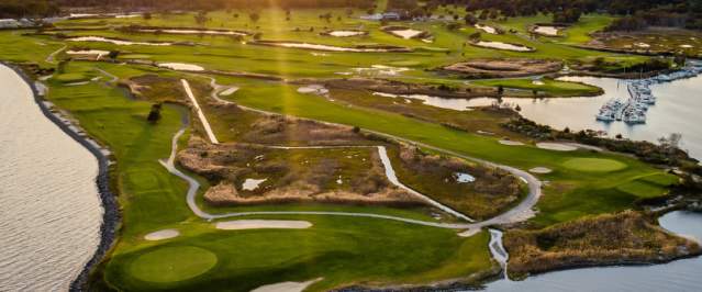 Aerial golf