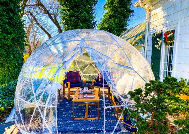 Cozy Up in These Winter Igloos