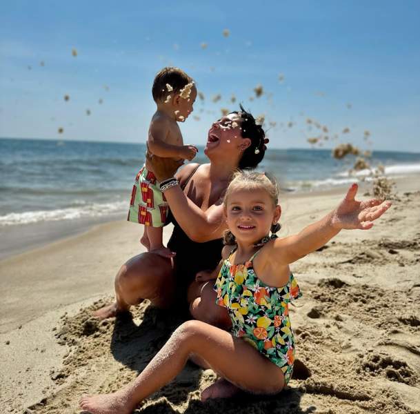 Beach family