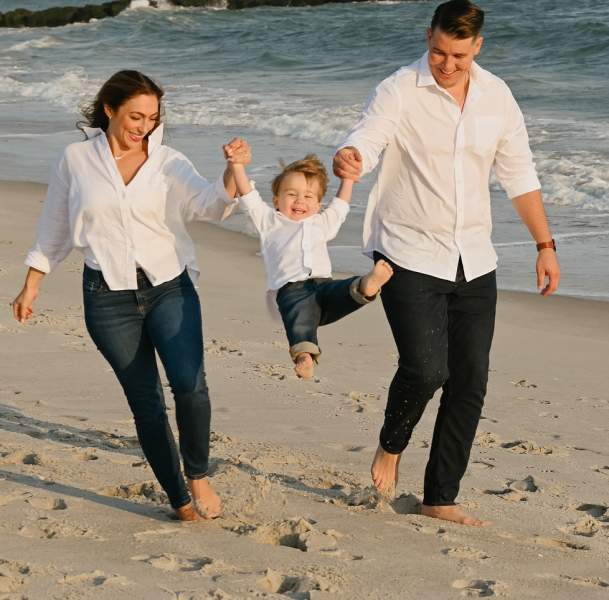 Family on Beach