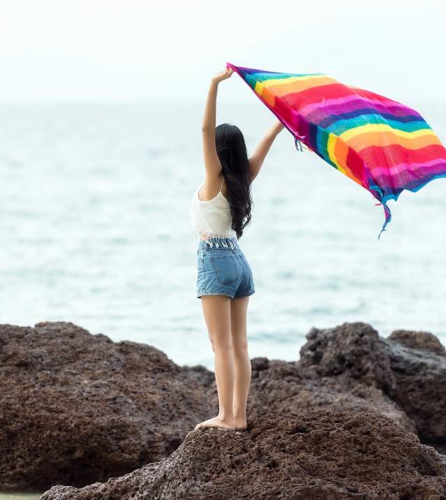 Pride on the beach (1)