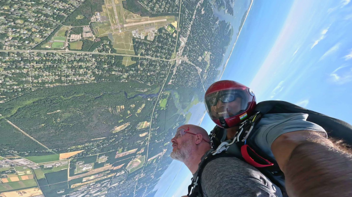Skydiving