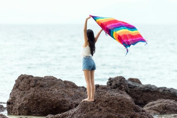 Pride on the beach (1)