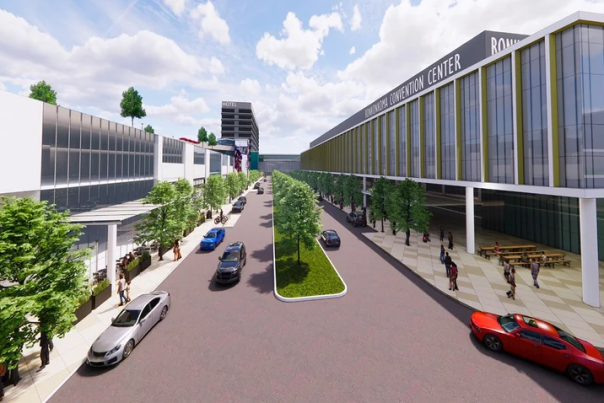 street view of convention center