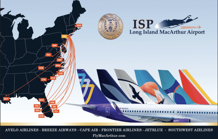 Islip MacArthur Postcard