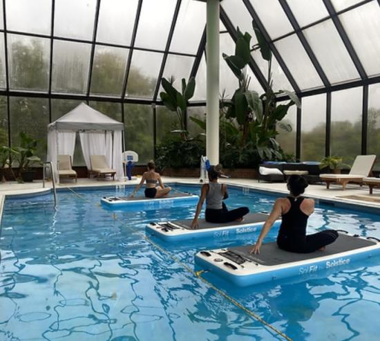 floating yoga
