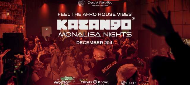 From sunset to midnight, Cabo becomes the capital of Afro-house!