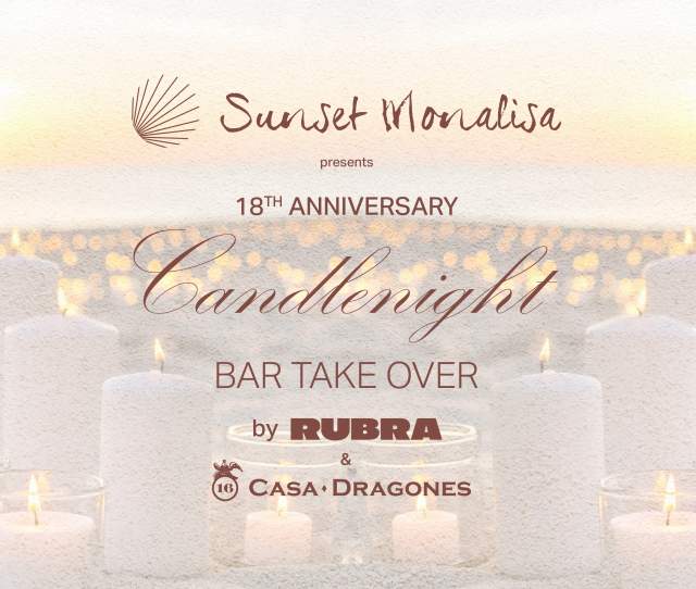 Celebra los 18 años de Sunset Monalisa con Candlenight