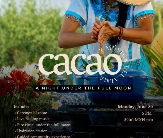 CACAO AND MUSIC FOR THE SOUL