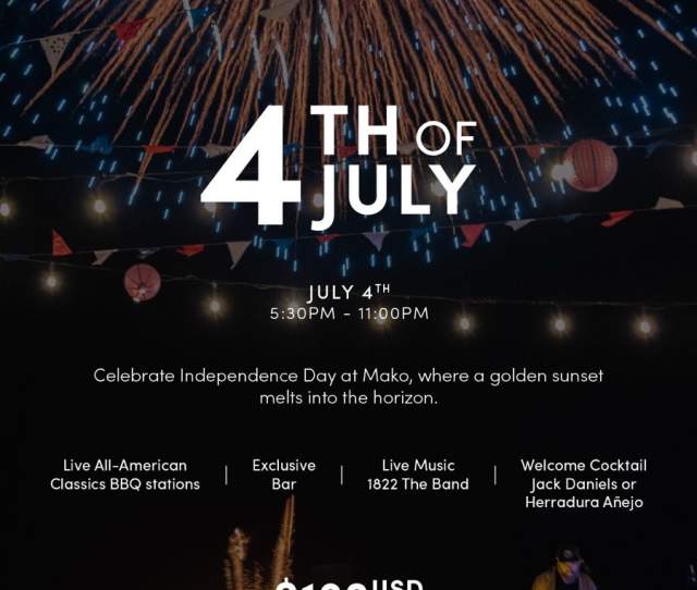 4th of July.