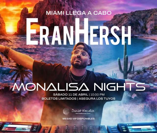 La vibra de Miami llega a Cabo. Se acerca la mejor fiesta de la temporada.