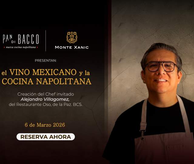 Maridamos dos pasiones: el vino mexicano y la cocina napolitana