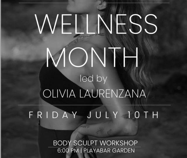 Body Sculpt Workshop with Olivia Laurenzana by ALO
