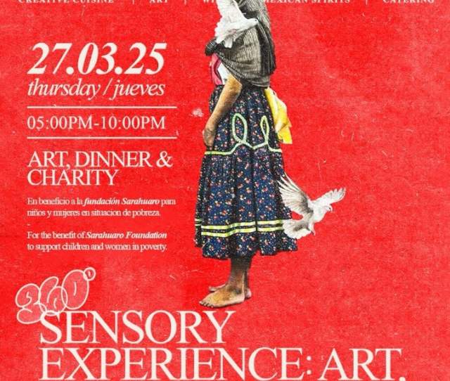 Sensory Experience: Art Dinner  & Drinks
