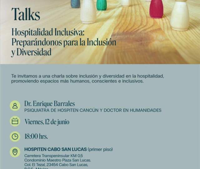 “Hospitalidad Inclusiva: Preparándose para la Inclusión y la Diversidad”