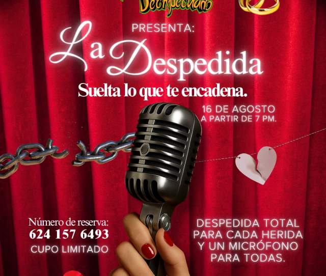 Mango Deckpechado: LA DESPEDIDA