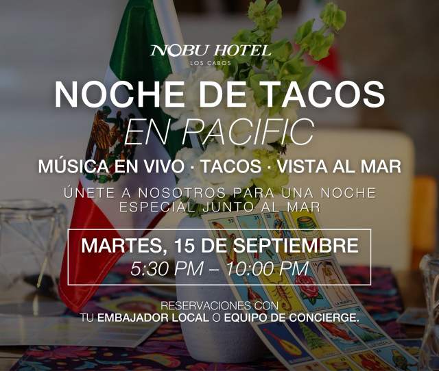 Noche de Tacos en Pacific