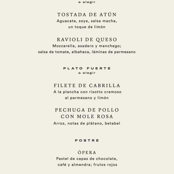 Cena frente al mar – Celebración Día de las Madres