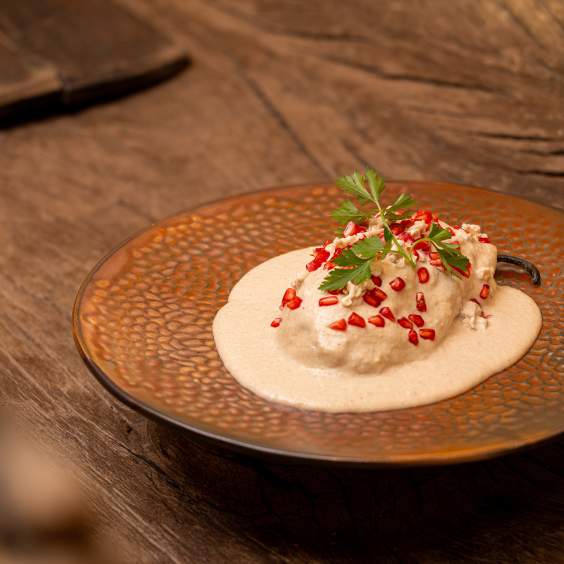 Tribute to the Chile en Nogada, By Master Chef Jose Lazcarro