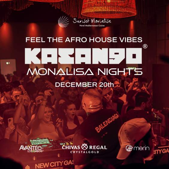 From sunset to midnight, Cabo becomes the capital of Afro-house!