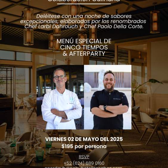 Muna Restaurant con The Woods Cabo Evento Especial
