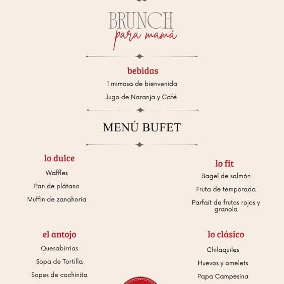 Brunch para mamás