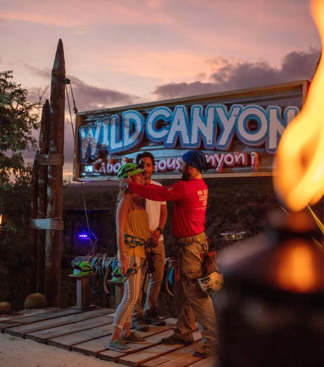 Moon Zipping Fire: Sunset UTVs + Night-time Ziplines