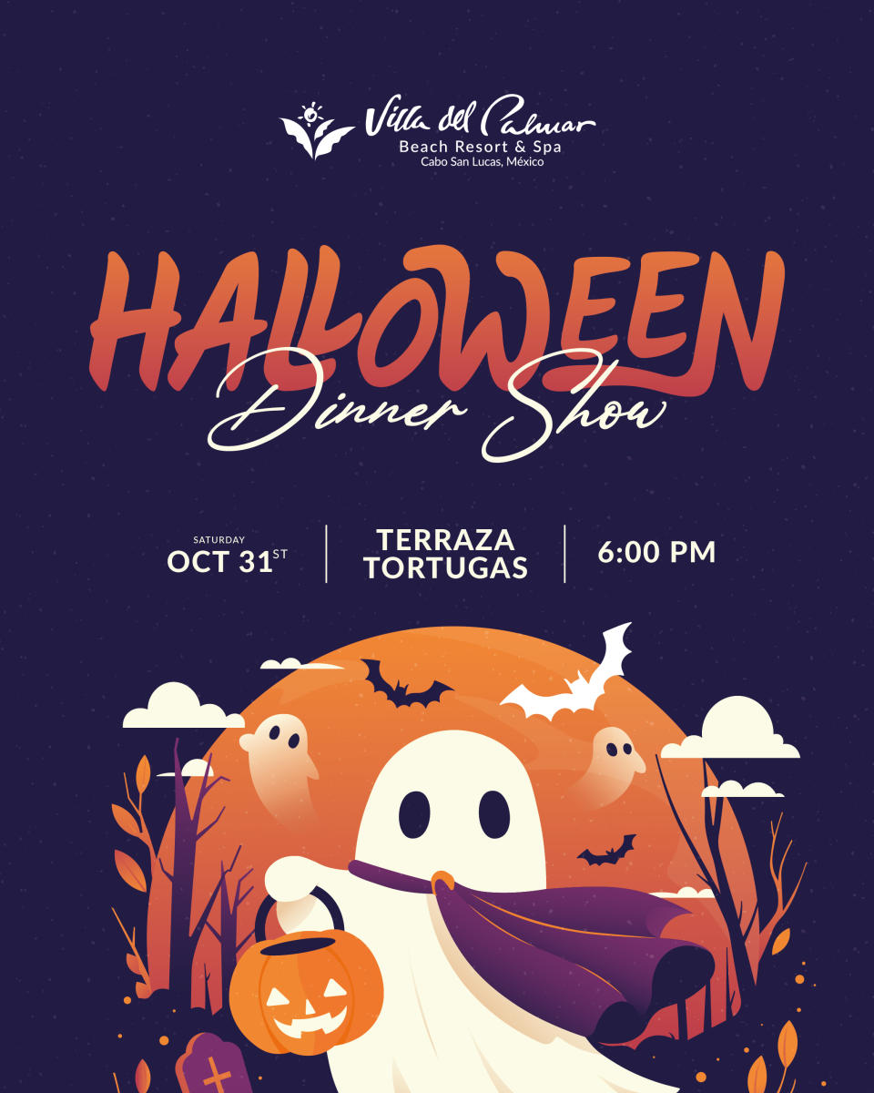Halloween Dinner Show at Villa del Palmar Cabo