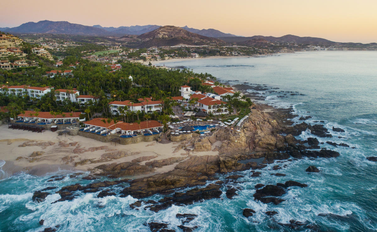 Los Cabos resort aerial