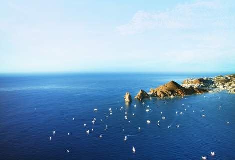 Fishing Area with Boats