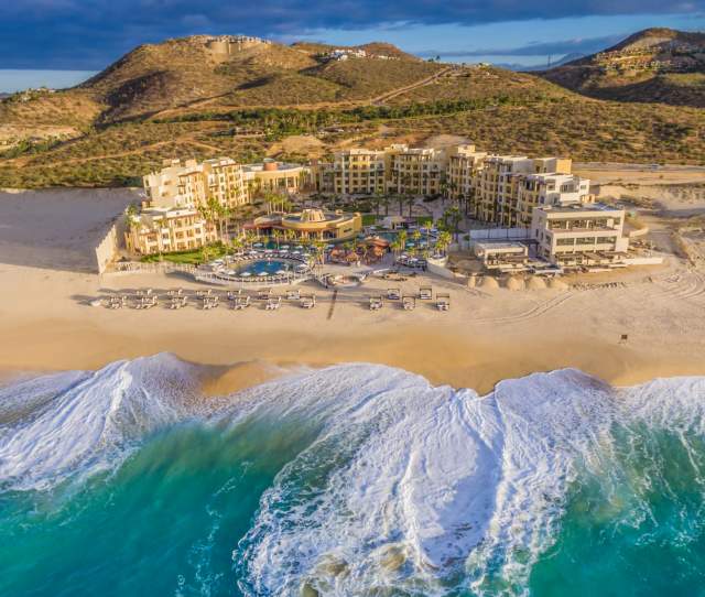 Aerial view of Pueblo Bonito Pacífica Golf & Spa Resort