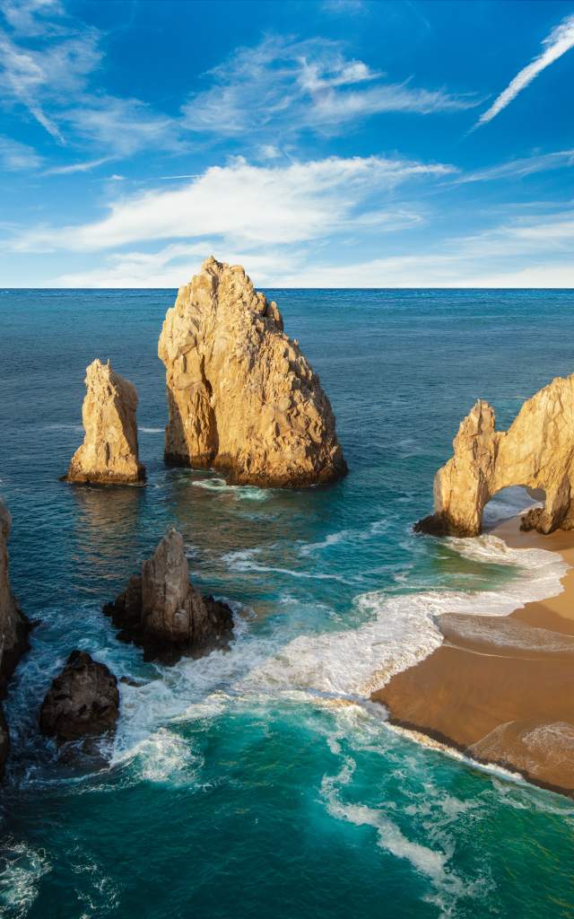 Arch with Small Beach