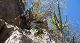 Rappelling