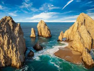 Arch with Small Beach