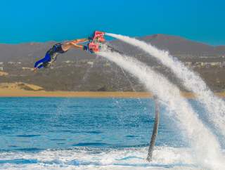 Flyboard girl