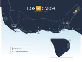 Map of Golf Courses