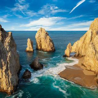 Arch with Small Beach