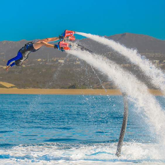 Flyboard girl