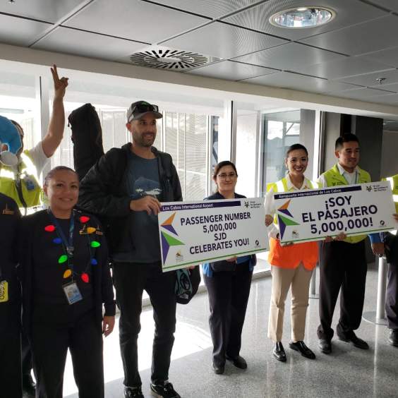 El Aeropuerto Internacional de Los Cabos Logra Nuevo Récord de Pasajeros