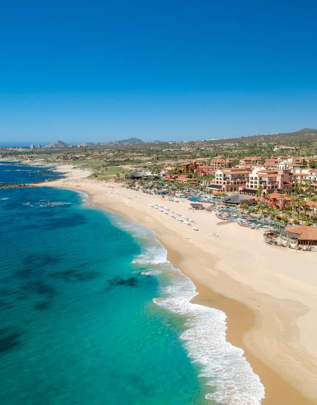 Beach & hotel
