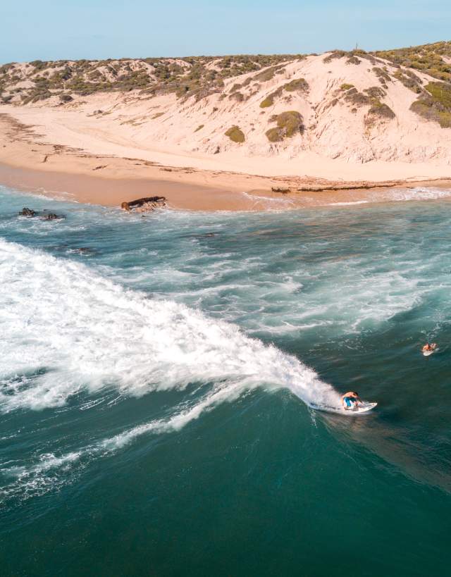 Surfers Aerial Photo