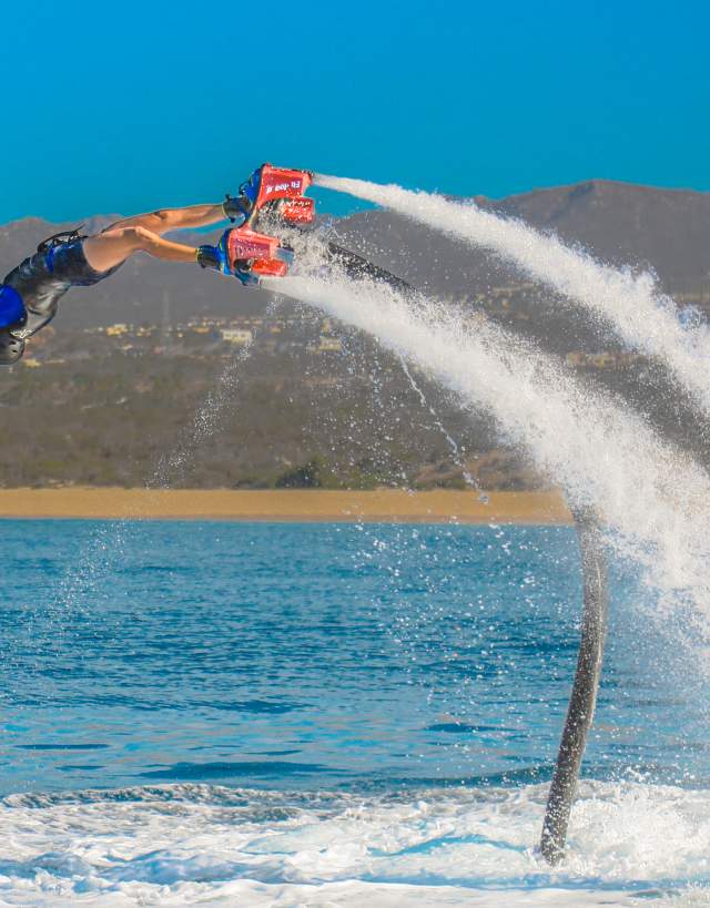 Flyboard girl
